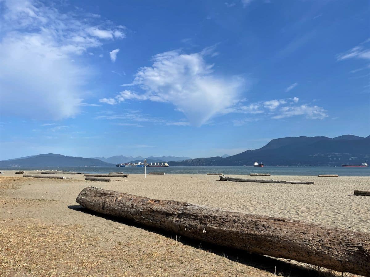 east beach at spanish banks in vancouver