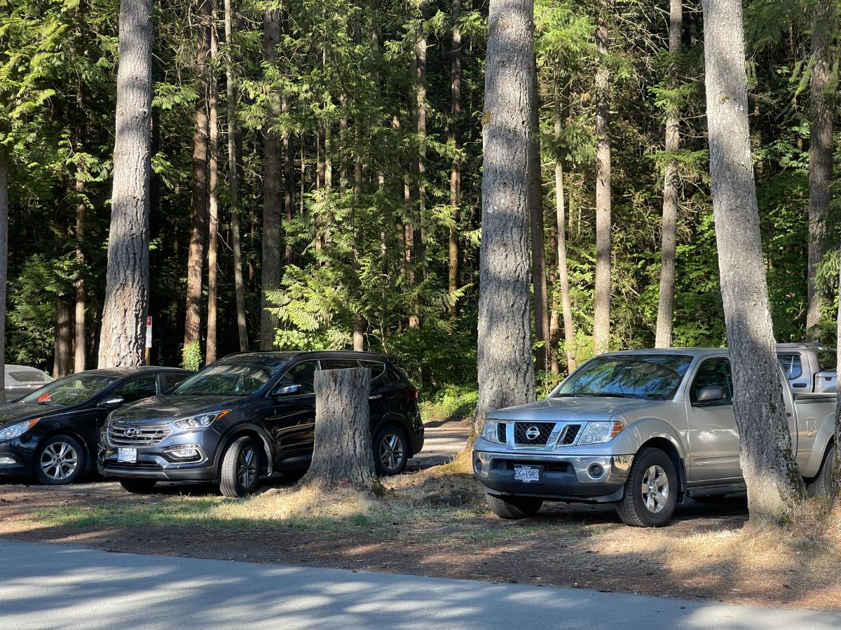 Cultus Lake, BC Parking