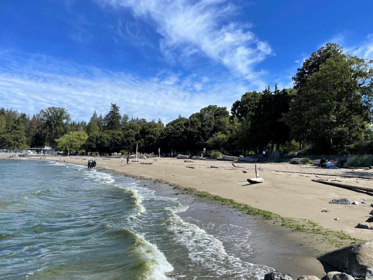 Second beach in vancouver