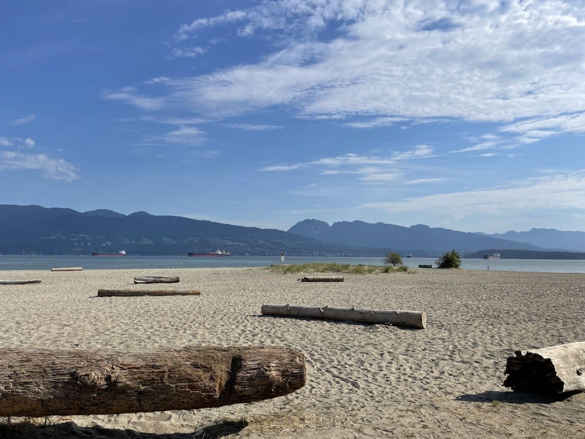 west beach at spanish banks in vancouver