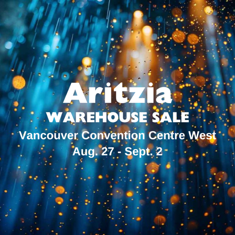 Aritzia Offering Big Discounts on Top Brands in Annual Warehouse Sale (Aug. 27 – Sept. 2)