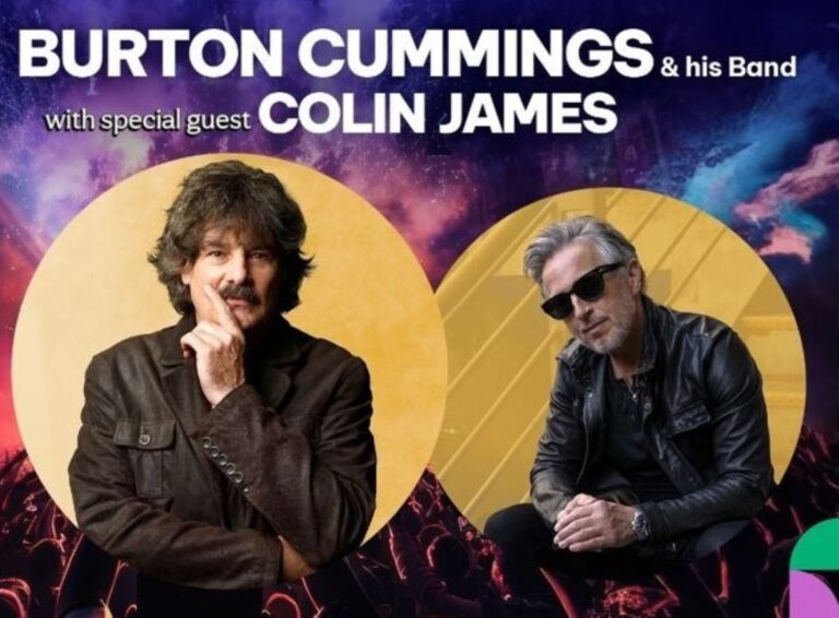 Burton Cummings and Colin James Kick Off this Year’s PNE Summer Night Concerts Series (Aug. 17 – Sept. 2)