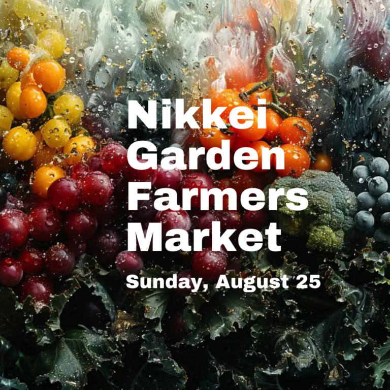 Nikkei Garden Farmers Market Showcases Japanese Culture (Aug. 25)