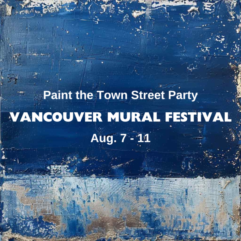 Vancouver Streets Come Alive with Mural Festival Magic (Aug. 7 – 11)