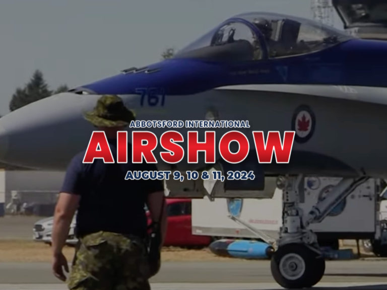 Abbotsford Airshow –  Aug. 9, 10 & 11, 2024