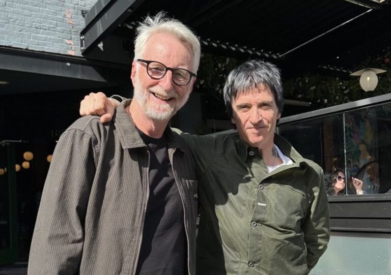 Billy Bragg Posts Photo with Johnny Marr in Vancouver