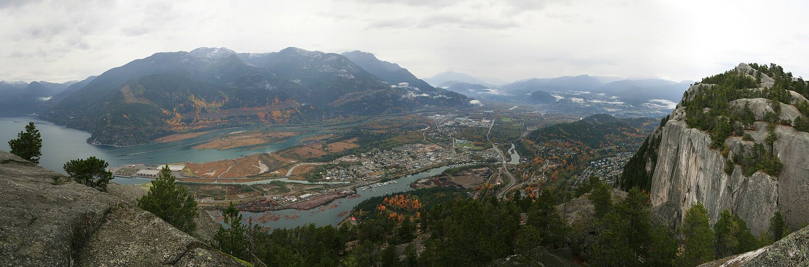 Squamish Estuary and the Spit (Downtown Squamish)
