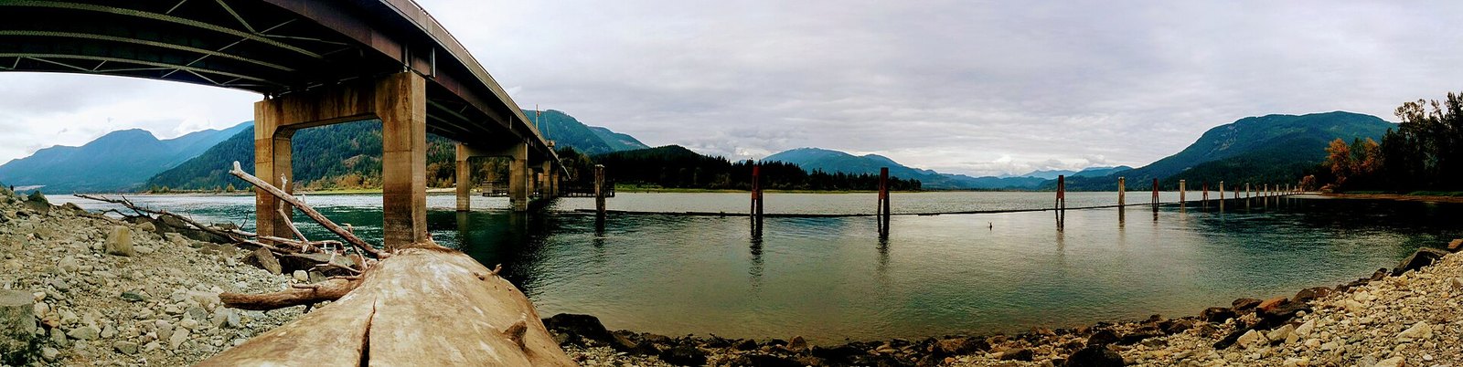 Harrison Mills, Kilby Park and the Harrison River (Fraser Valley)