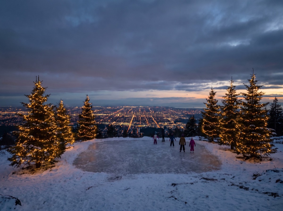 The Peak of Christmas at Grouse Mountain