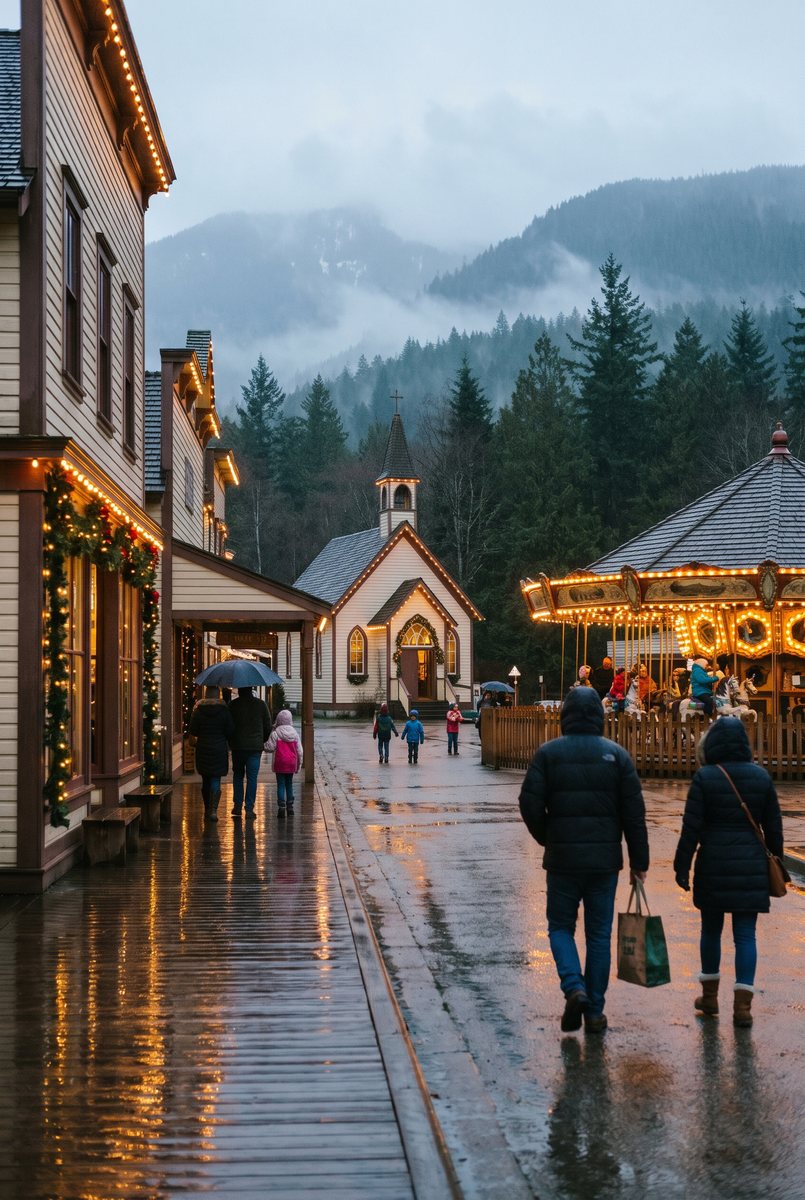 Festive Village at Burnaby Village Museum