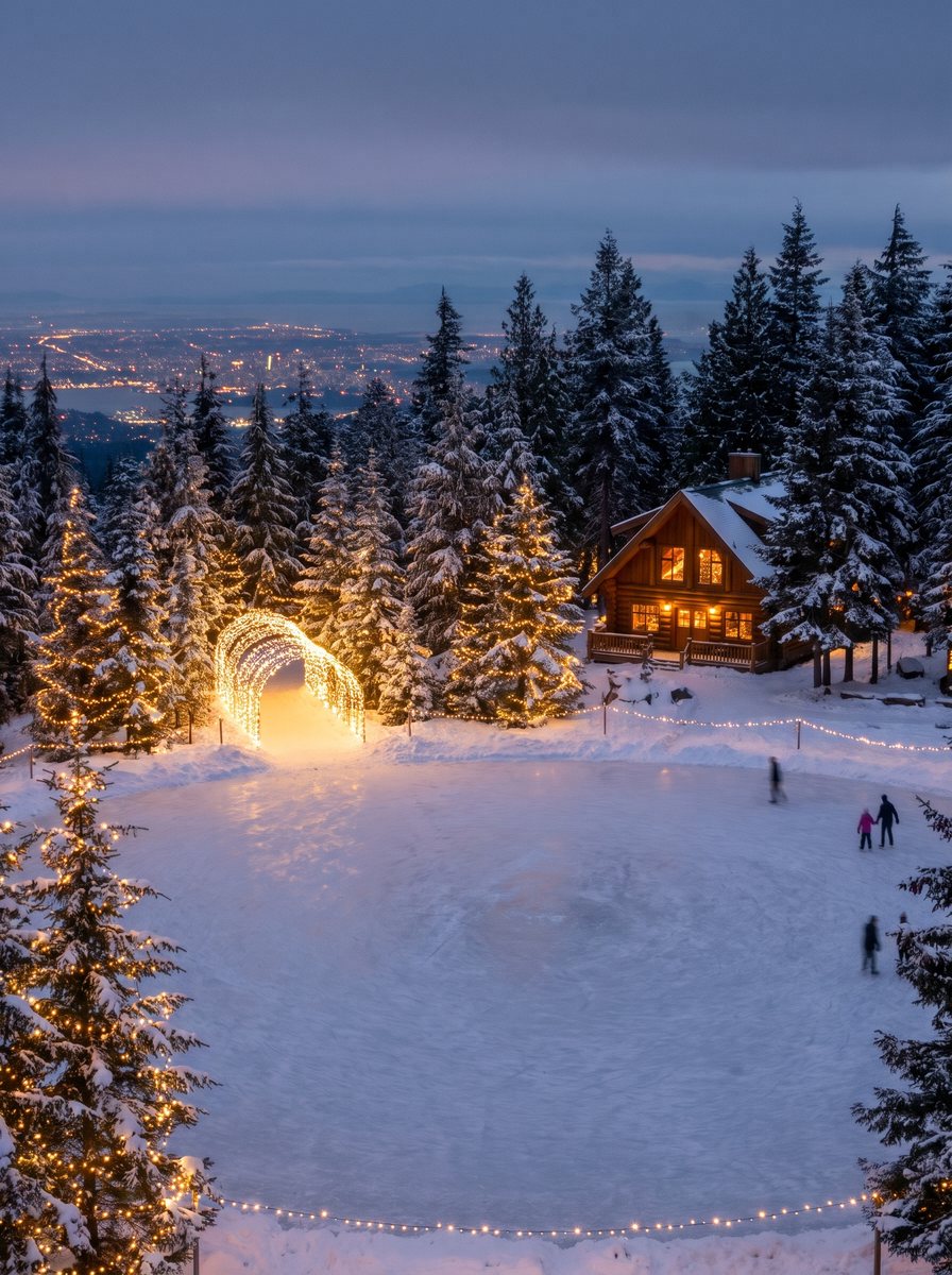 The Peak of Christmas at Grouse Mountain