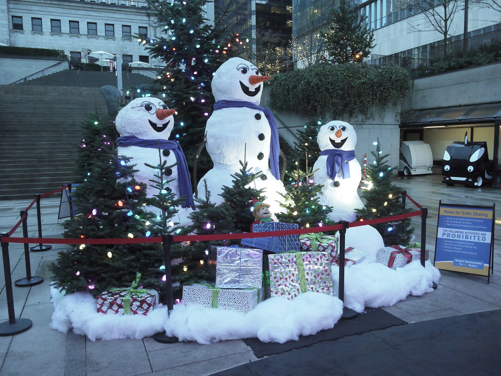 Robson Square Ice Rink (Downtown Vancouver)