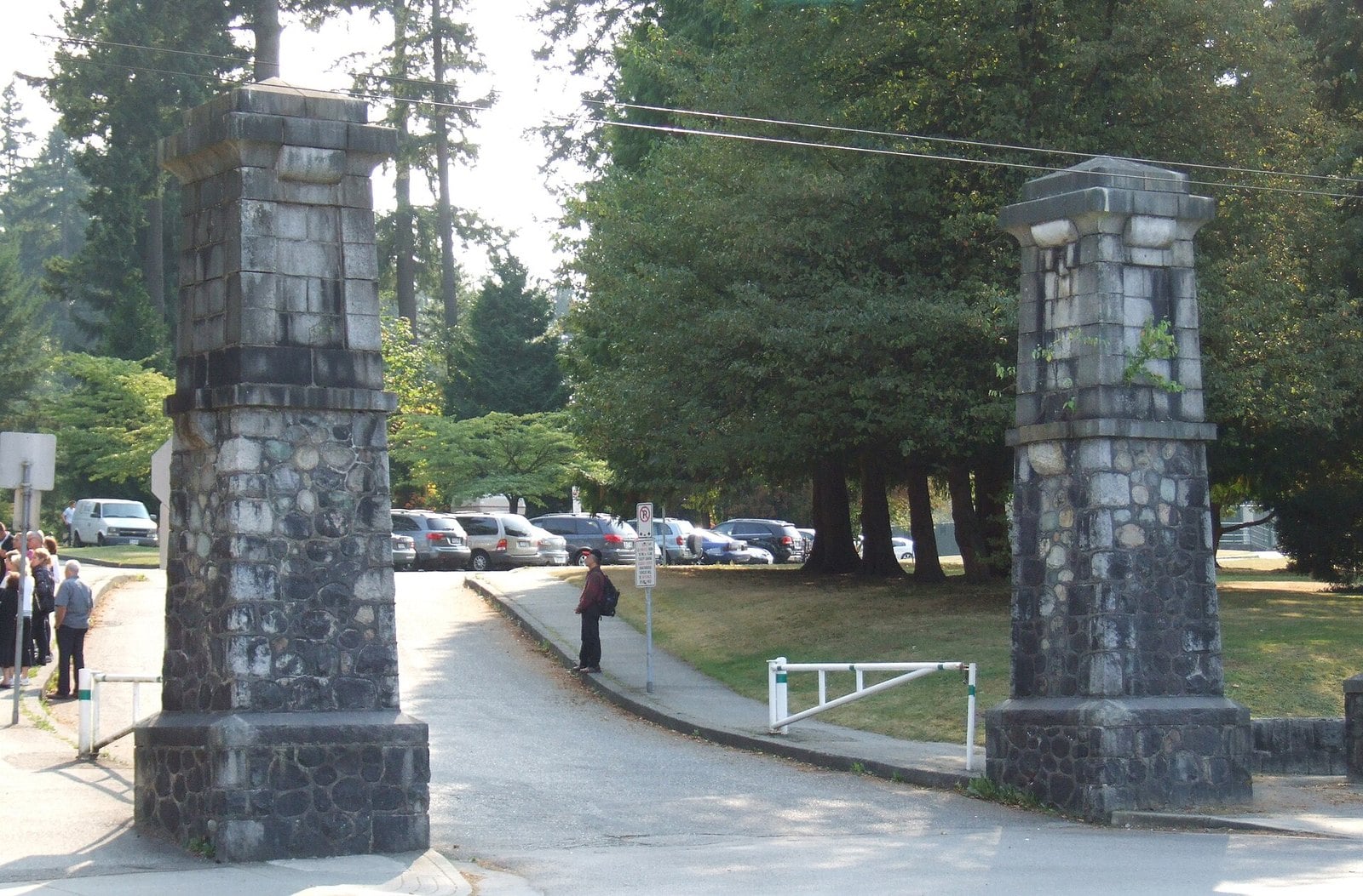 Central Park and its Kingsway gate (South Burnaby)