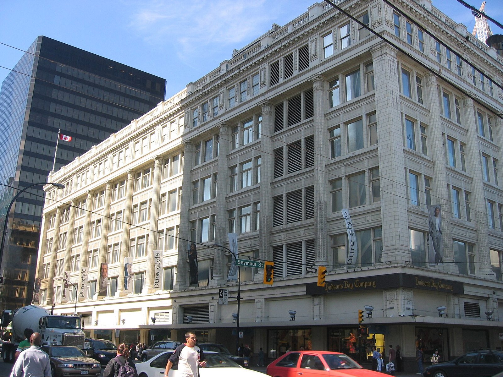 The Bay at Georgia and Granville (Downtown)