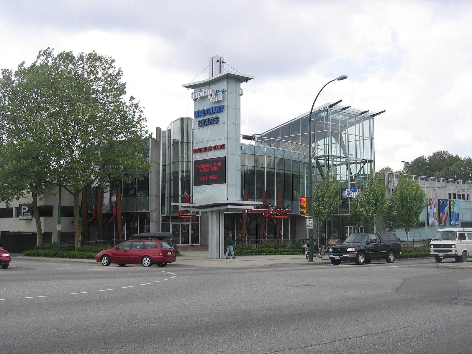 Capilano Mall and Its Sears (City of North Vancouver)