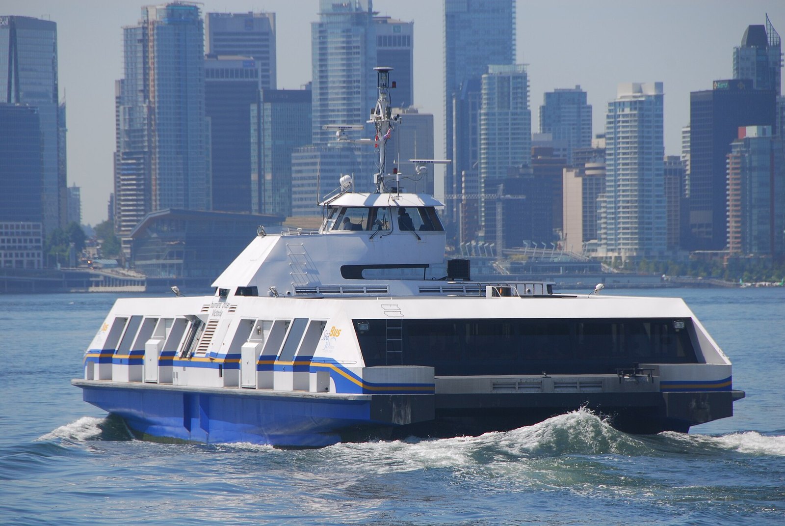 The SeaBus's First Sailings (Lonsdale Quay to Waterfront)