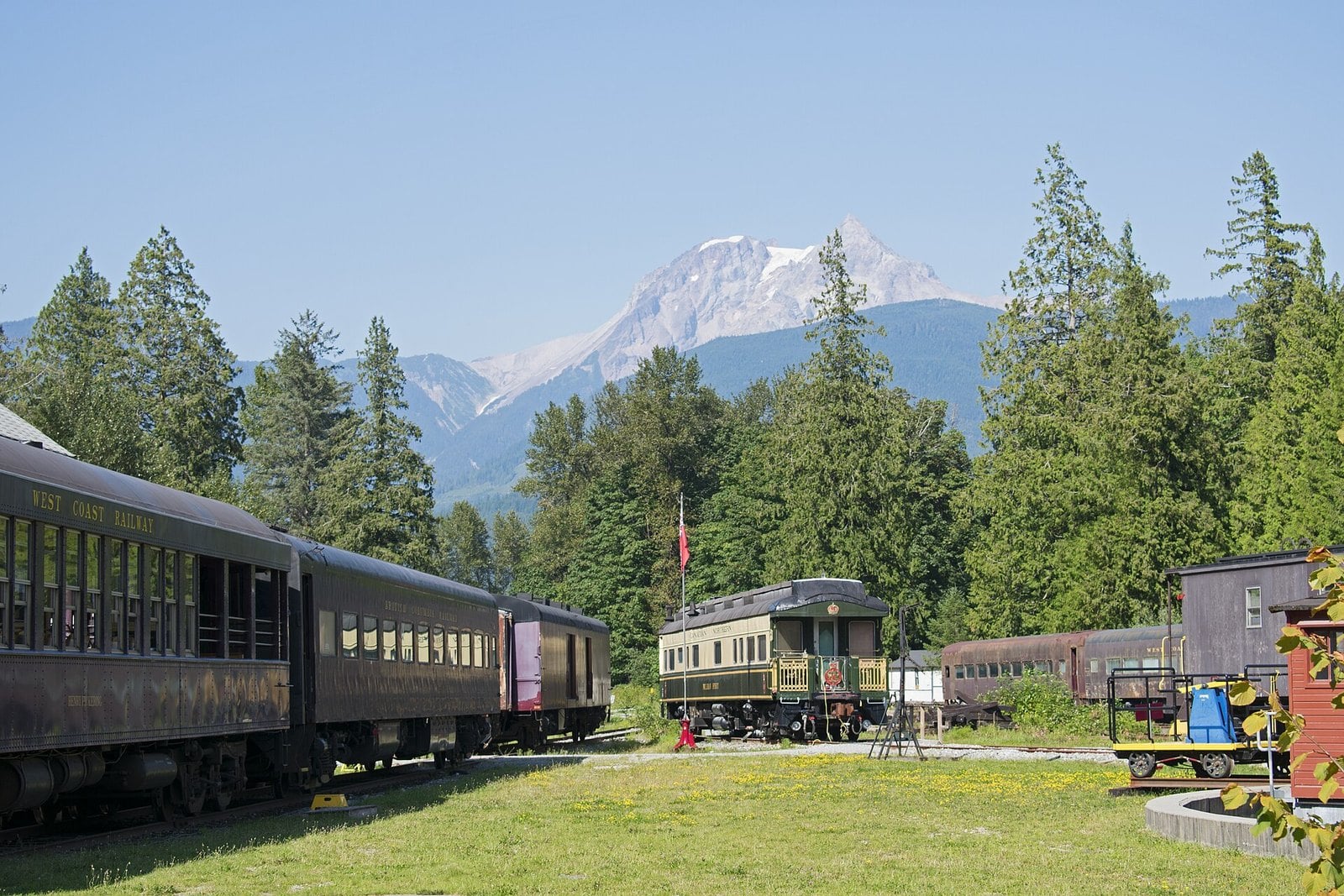 North Pole Express at the Railway Museum of British Columbia (Squamish)