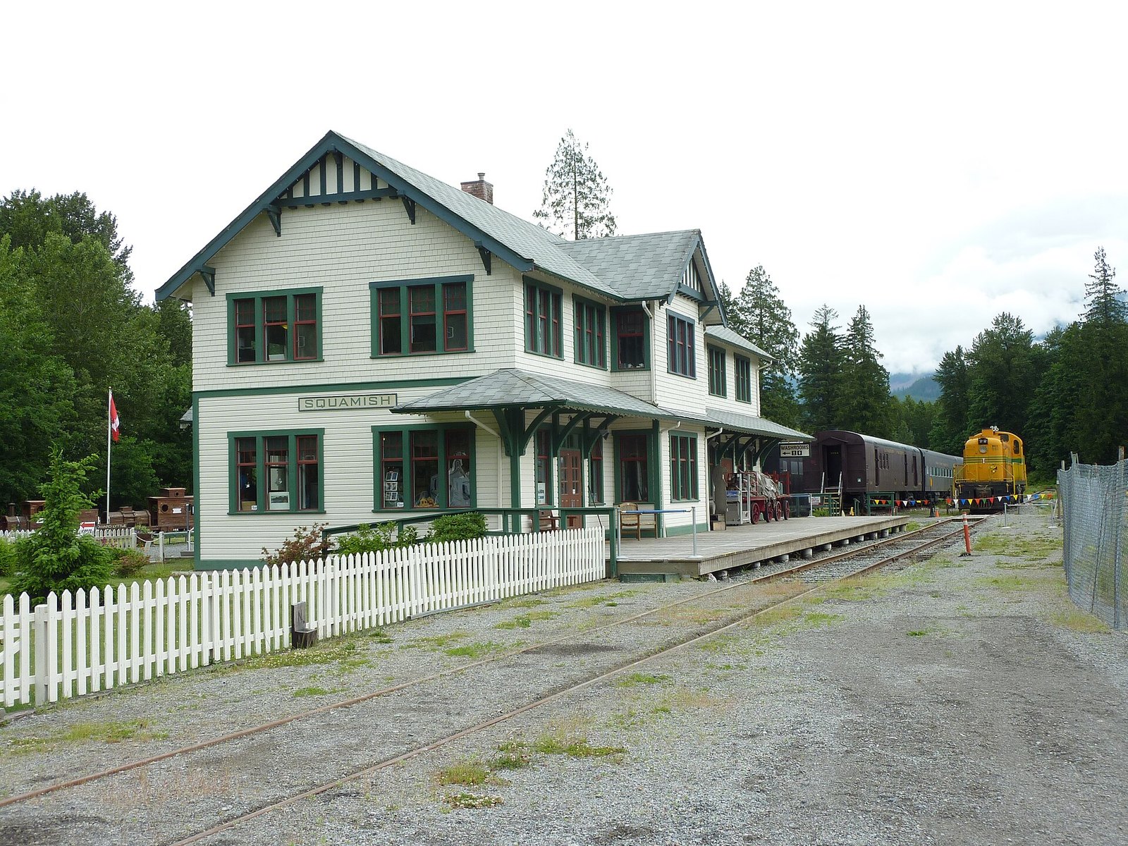 North Pole Express (Railway Museum of BC, Squamish)