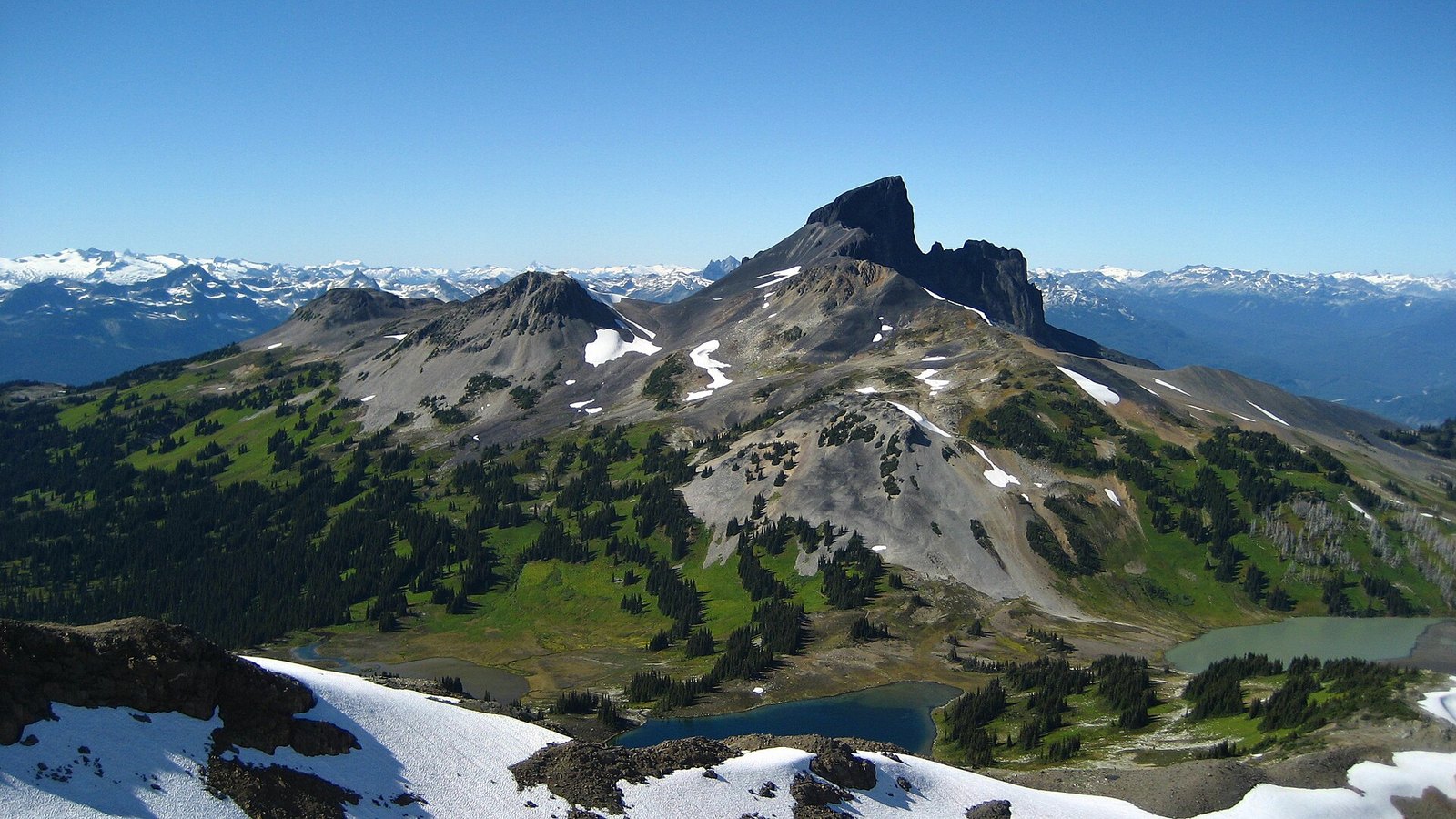 Black Tusk, beyond the BC Parks viewpoint (Garibaldi Park)