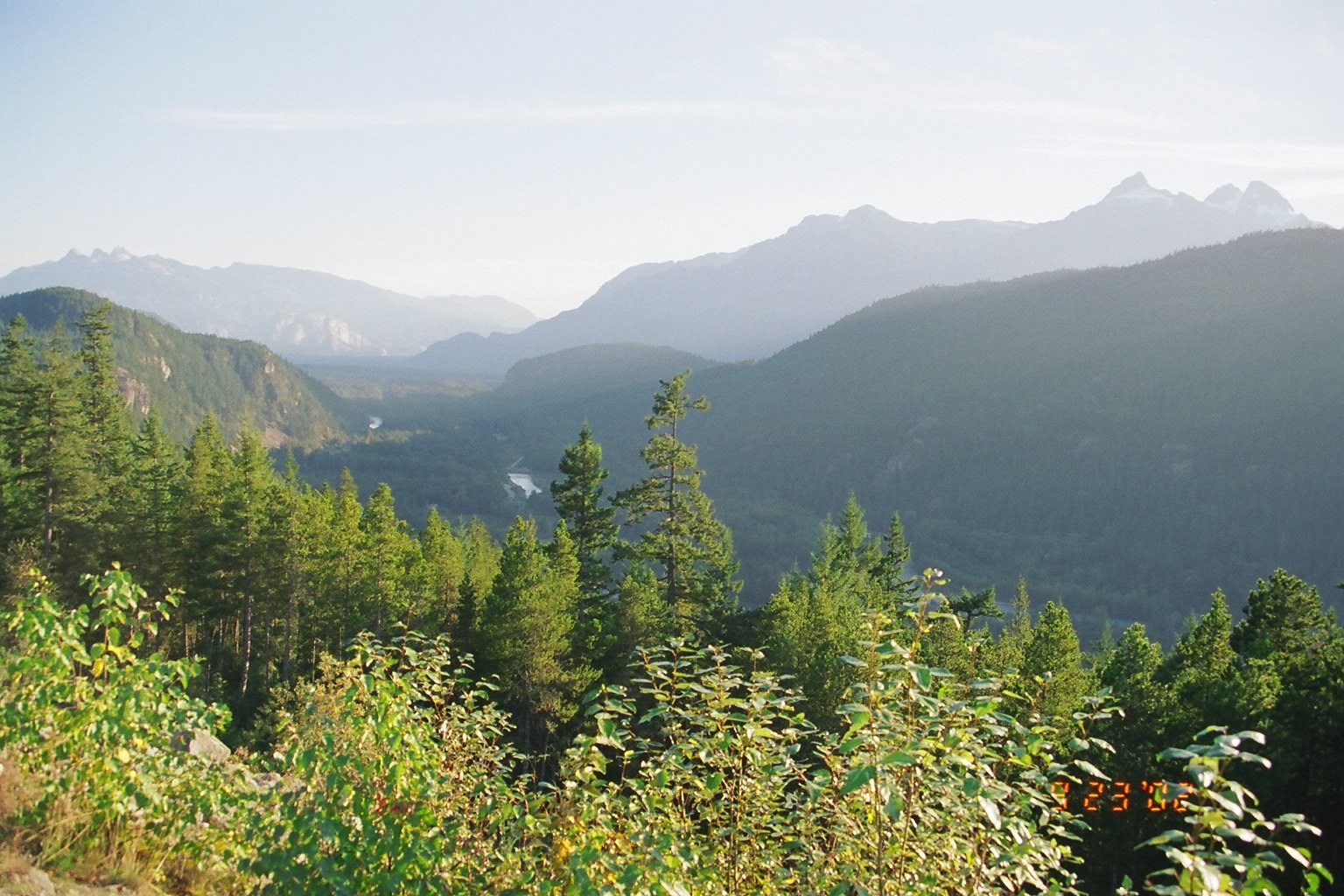 Tantalus Range viewpoint (north of Squamish)