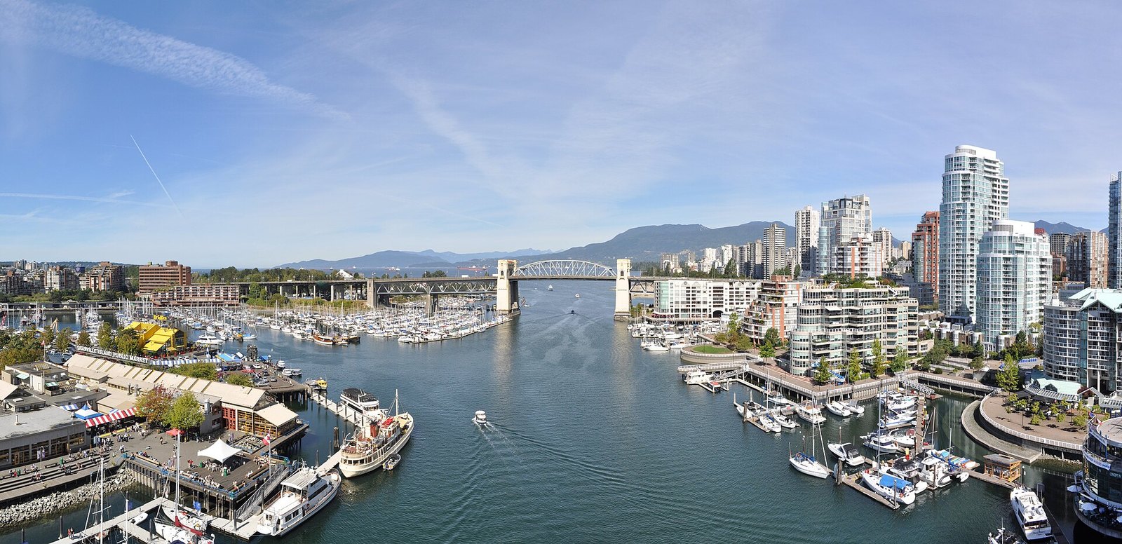 Burrard Street (Downtown to Kitsilano)